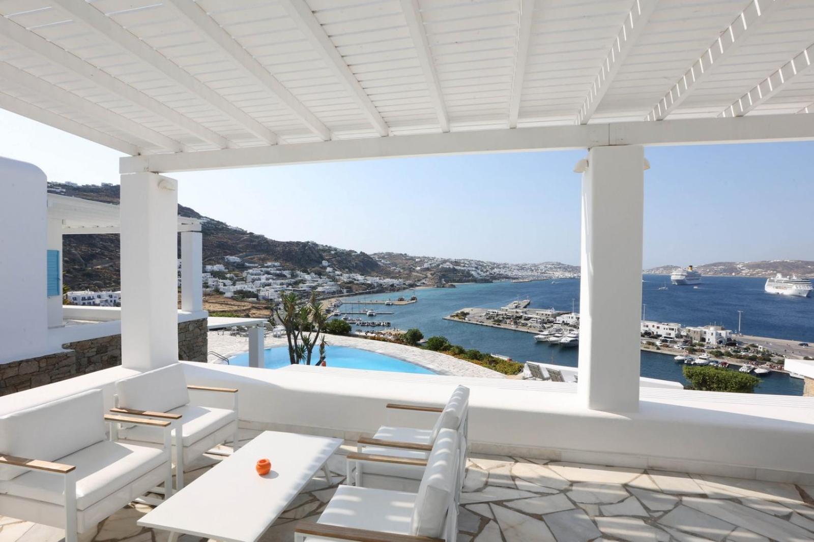 Adikri Villas & Suites Tourlos Buitenkant foto