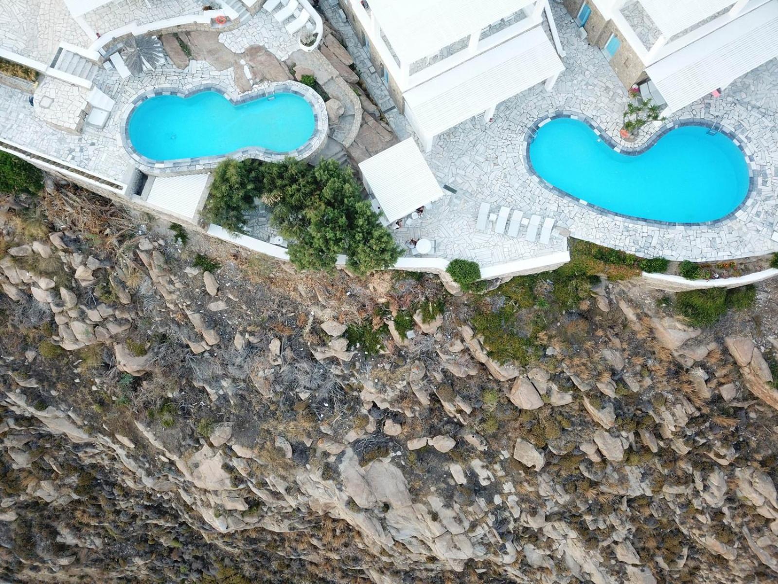 Adikri Villas & Suites Tourlos Buitenkant foto