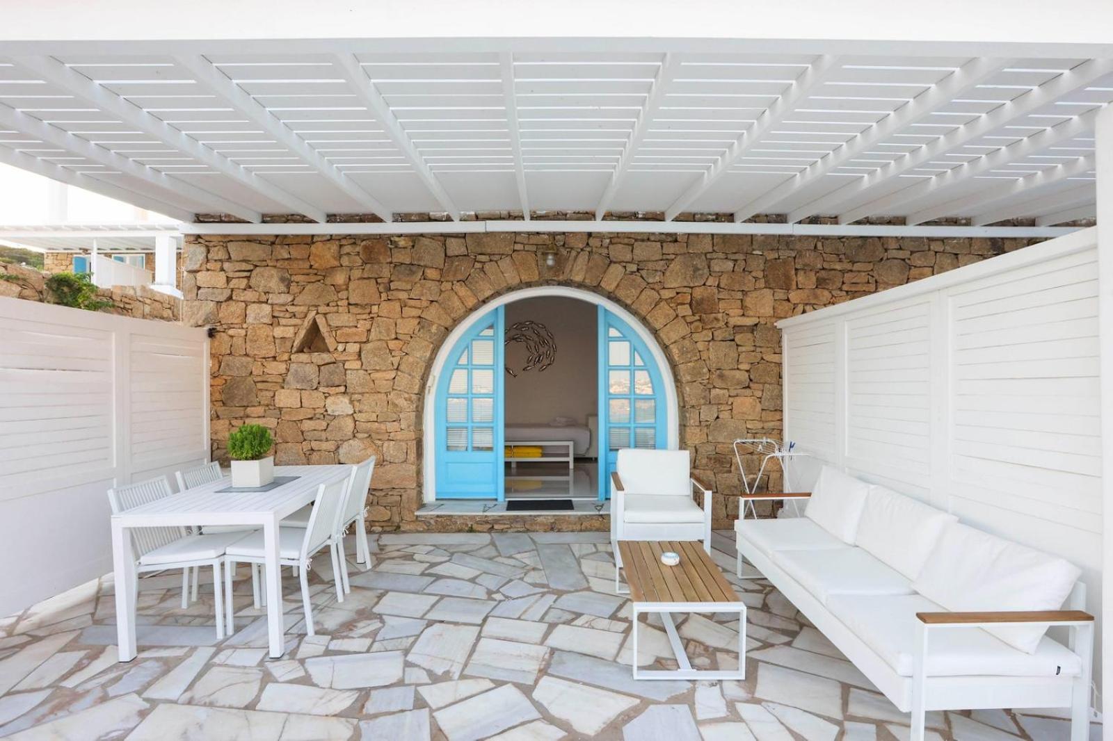 Adikri Villas & Suites Tourlos Buitenkant foto