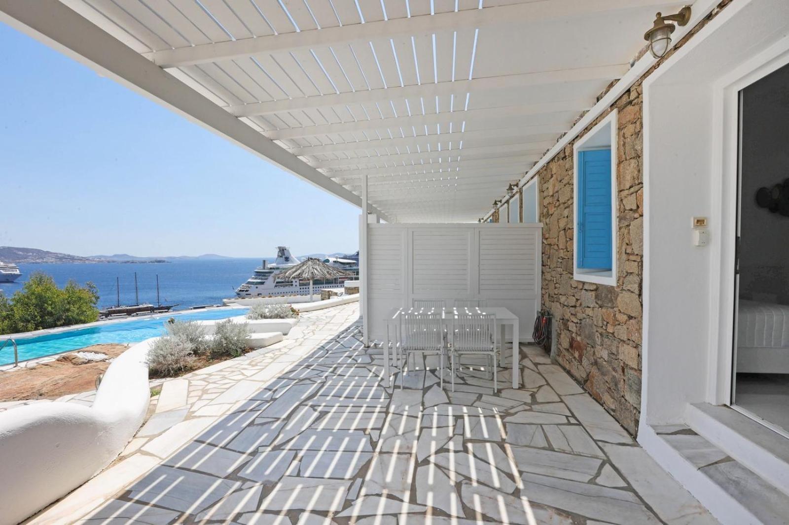 Adikri Villas & Suites Tourlos Buitenkant foto