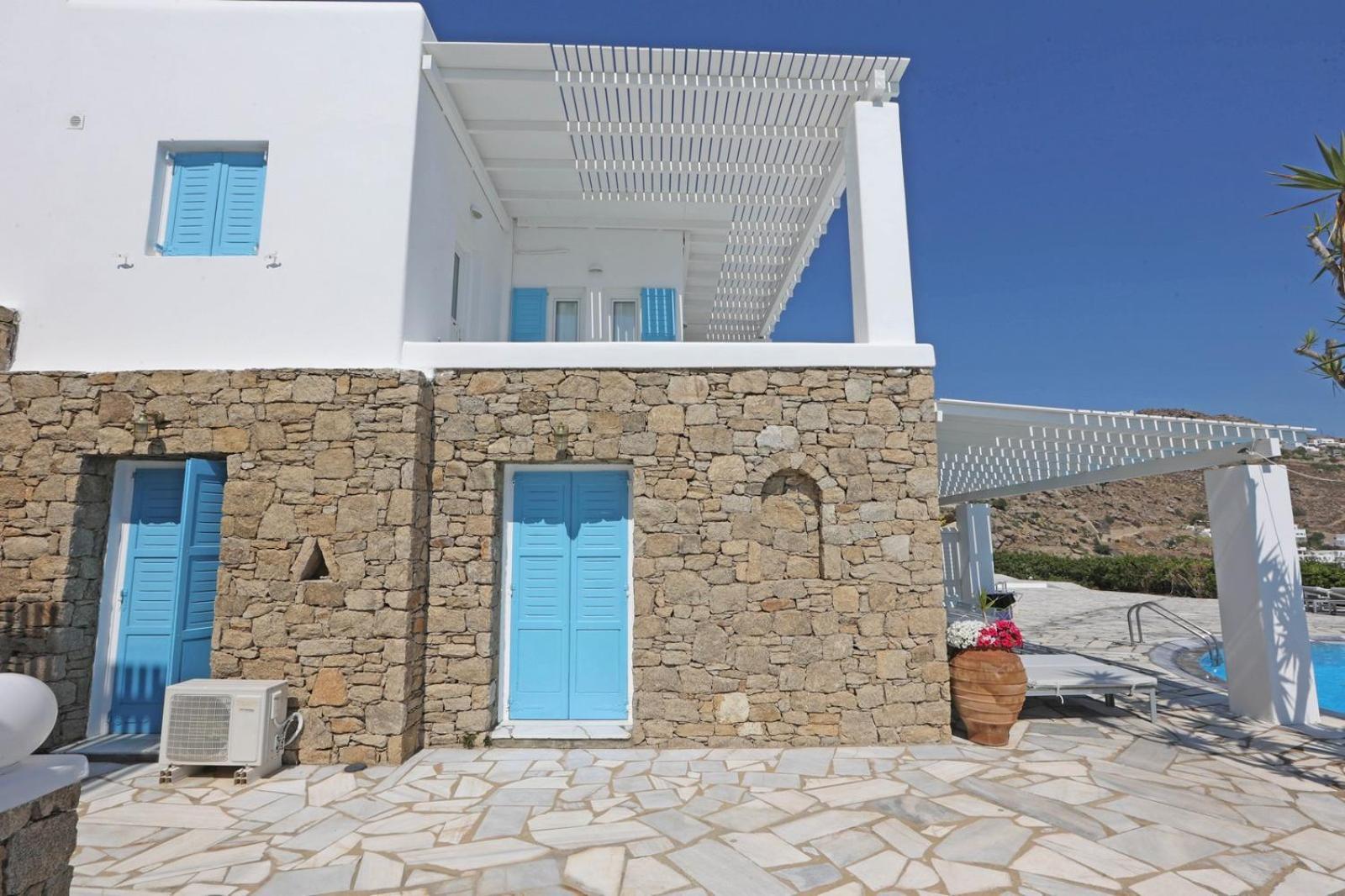 Adikri Villas & Suites Tourlos Buitenkant foto