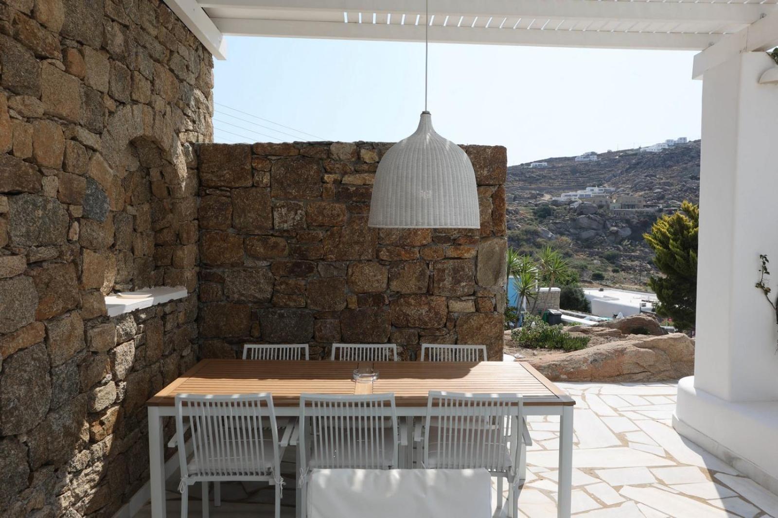 Adikri Villas & Suites Tourlos Buitenkant foto