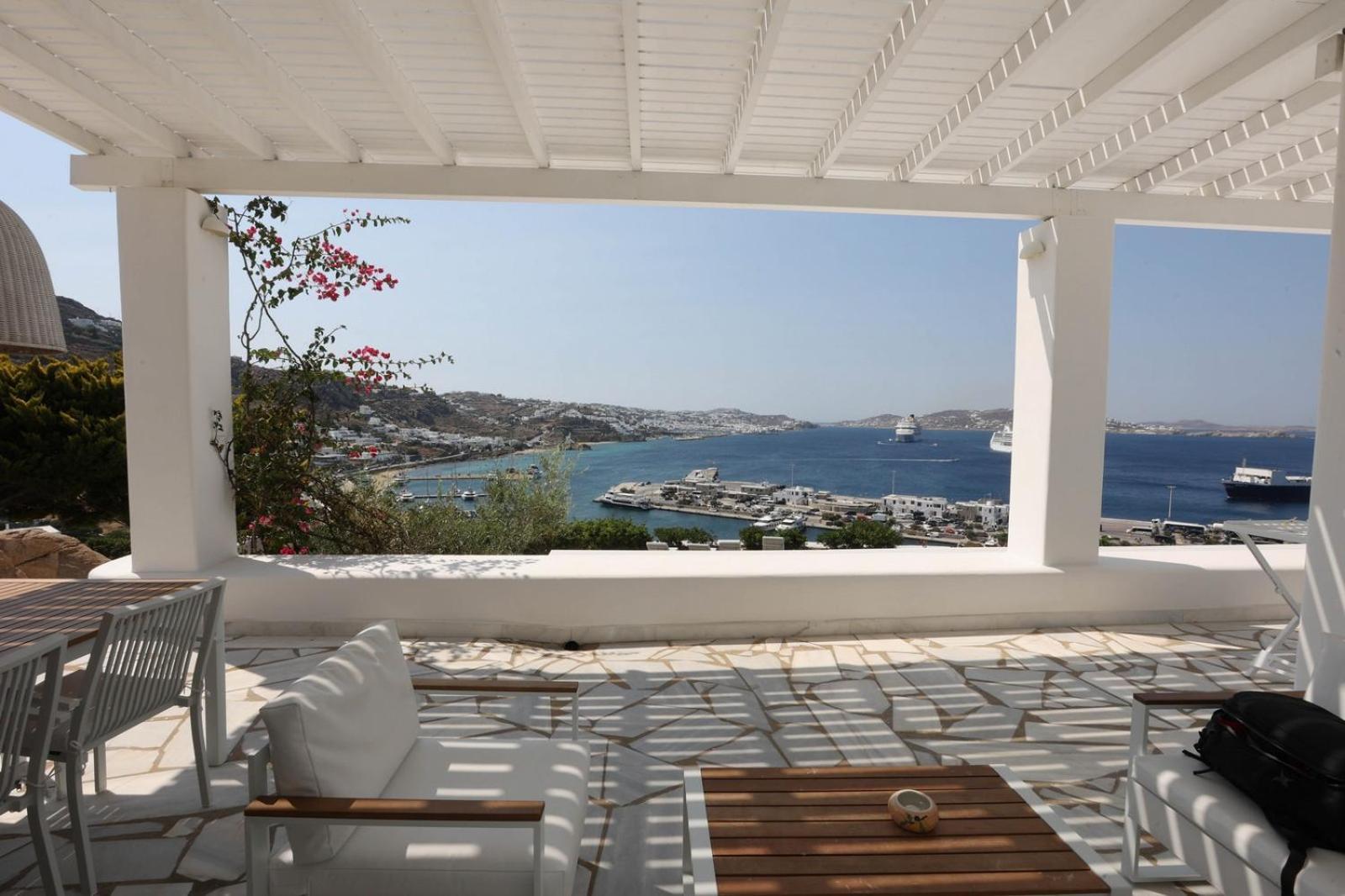 Adikri Villas & Suites Tourlos Buitenkant foto